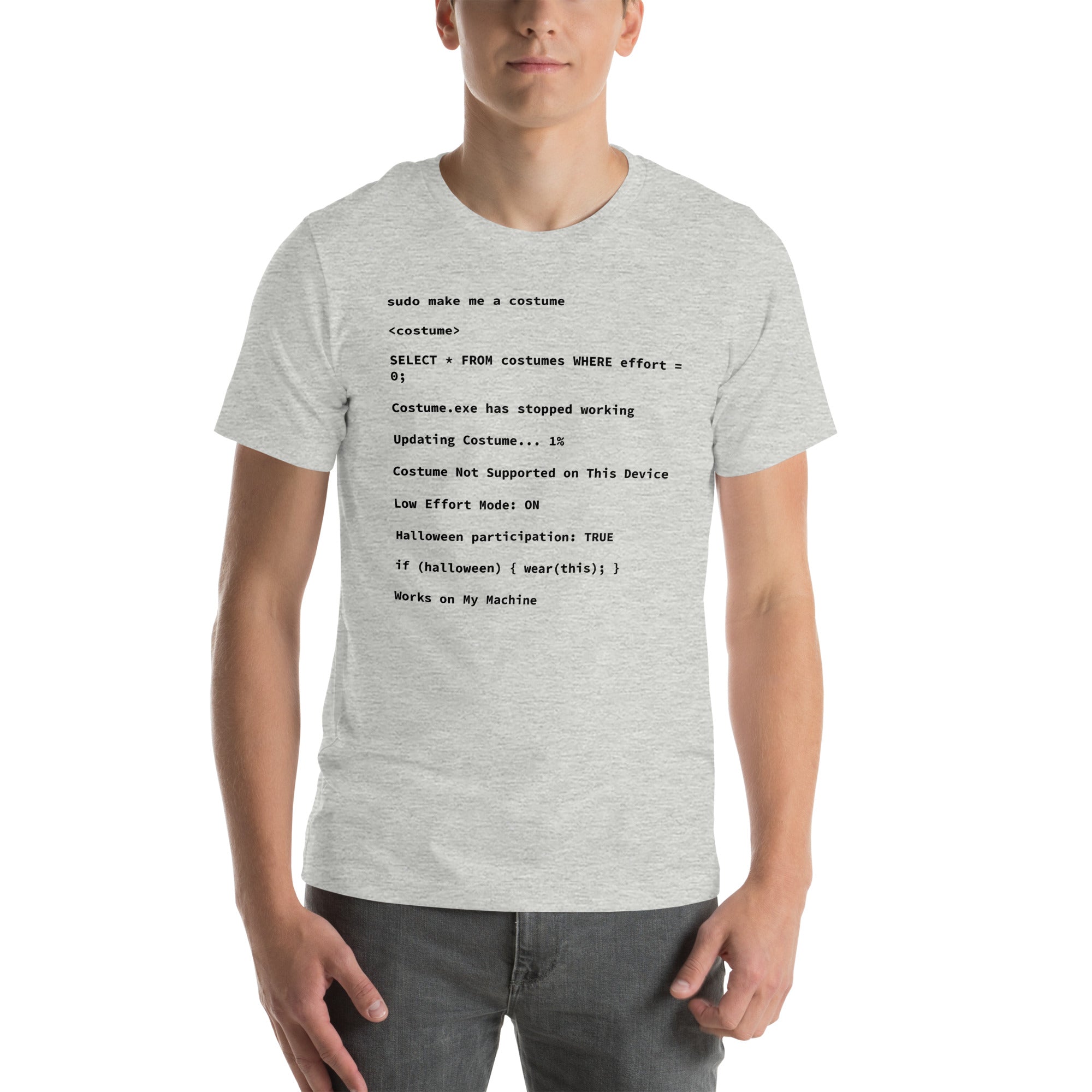 Programmer Halloween Costume T-Shirt