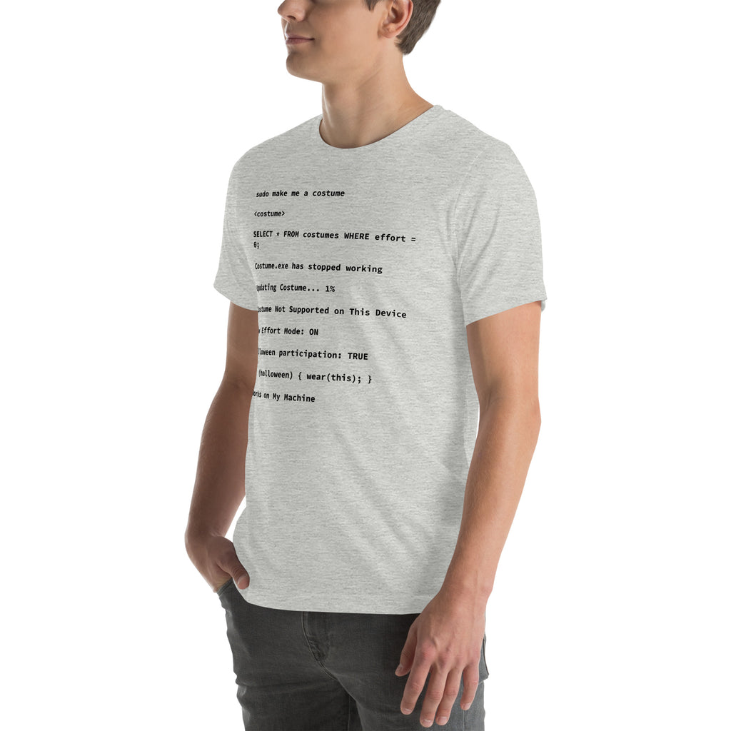 Programmer Halloween Costume T-Shirt