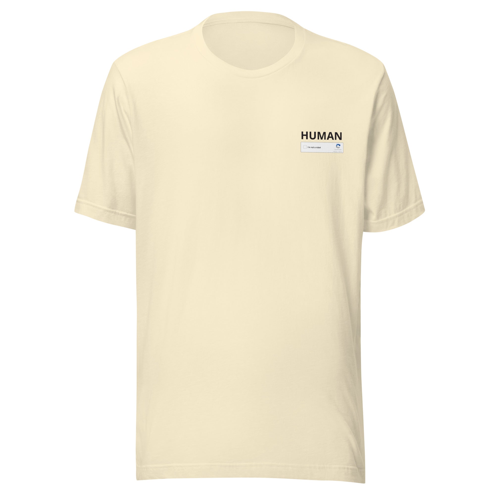 Human - Captcha I Am Not A Robot T-Shirt