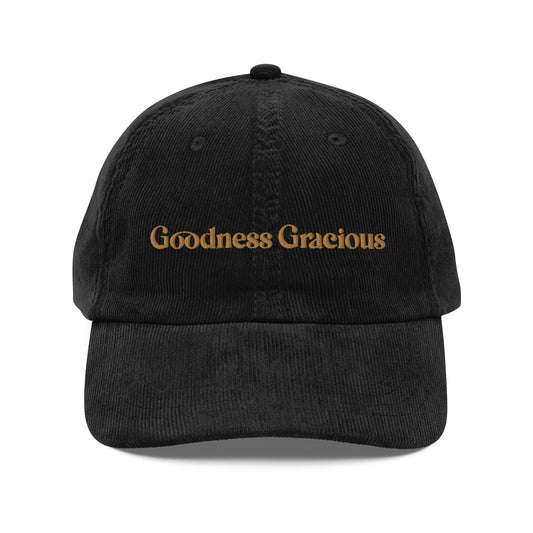 Goodness Gracious Vintage corduroy cap