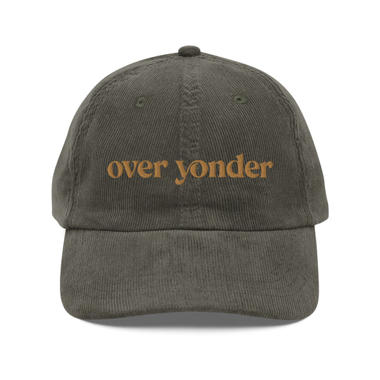 Over Yonder Vintage corduroy cap