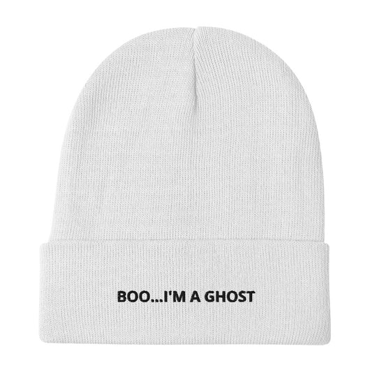 BOO...I'M A GHOST BEANIE